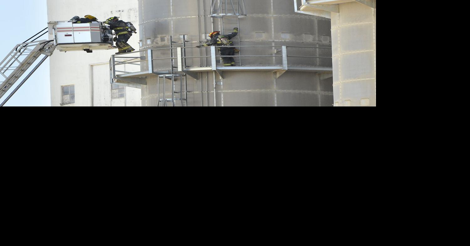 Grain bin explosion in Hinton injures two, scares residents, blocks traffic