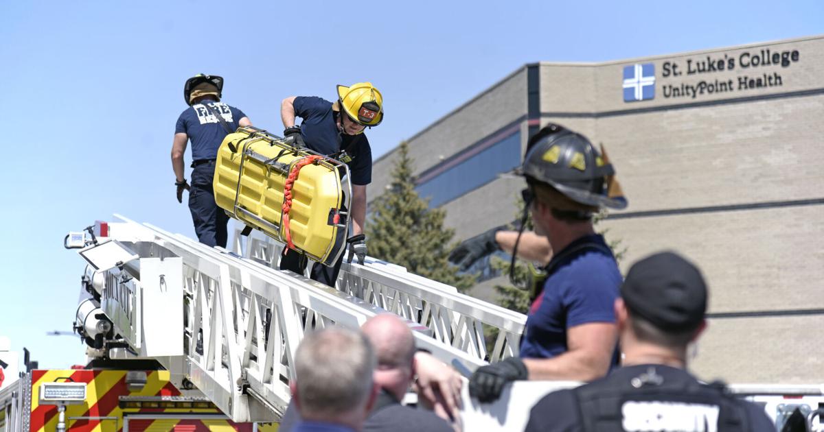 UnityPoint Health – St. Luke’s, local fire stations practice emergency ...