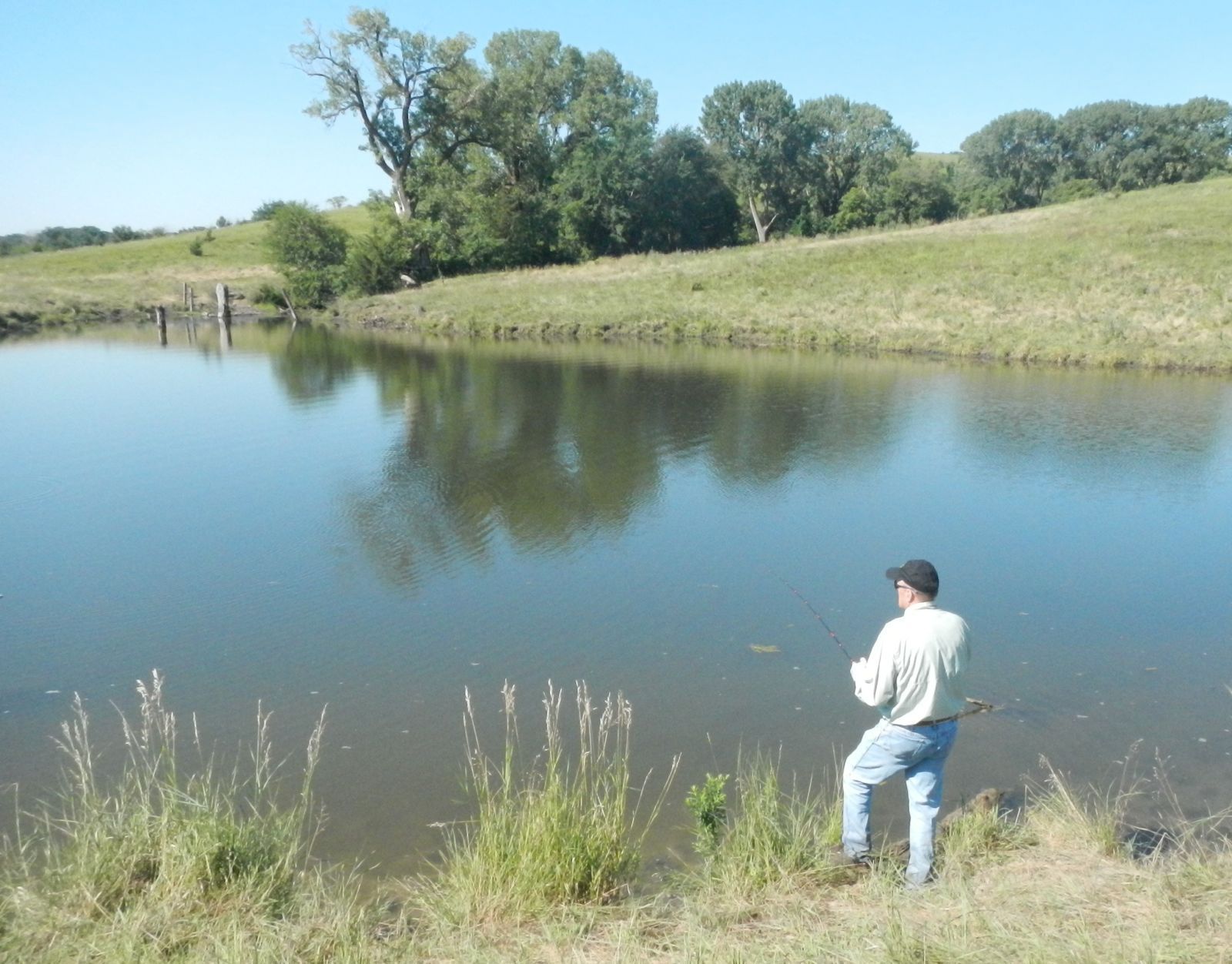 myhre farm ponds offer bass bluegill action outdoors farm pond