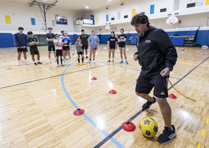 Soccer fitness training