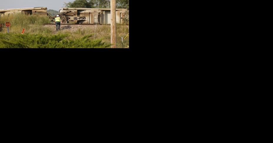 Roadway underneath North Sioux City train bridge cleared for reopening after derailment