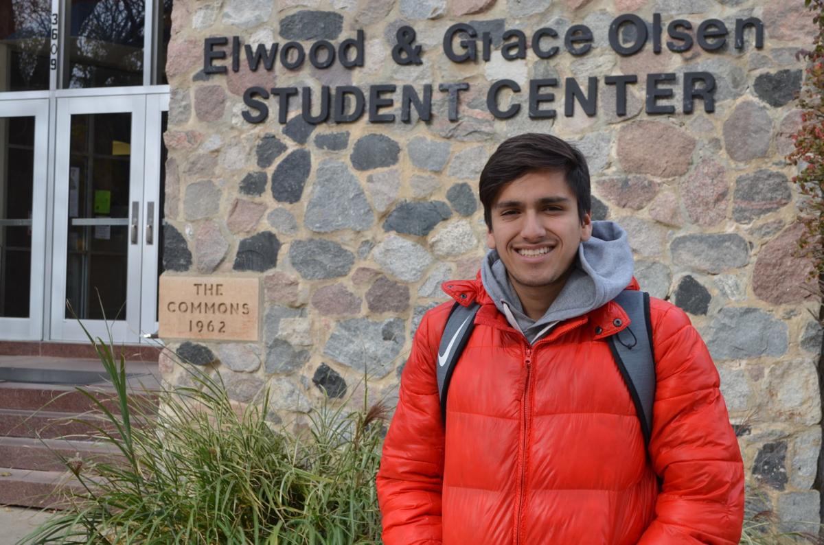 samuel padilla at olsen student center