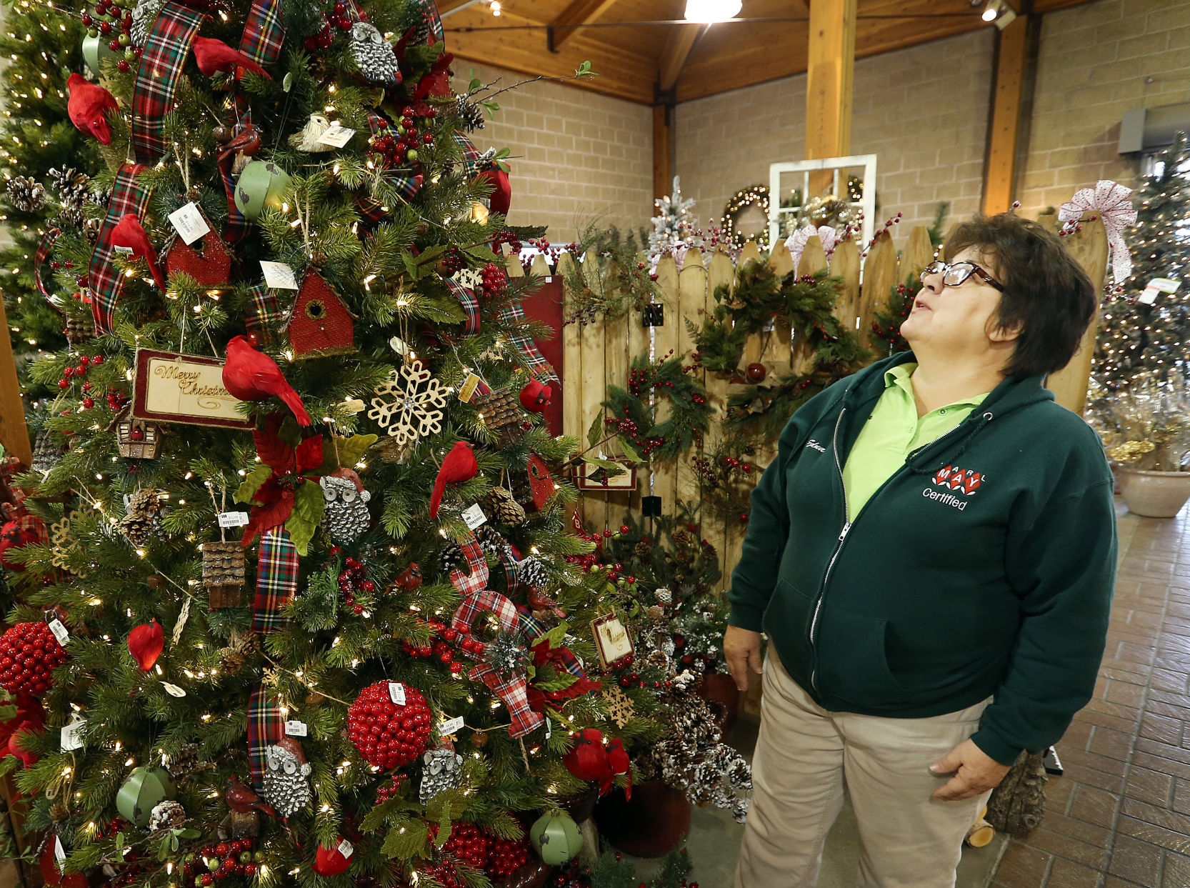 fake fir christmas tree