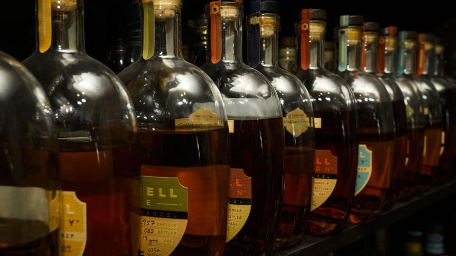 Austin Foster's home bar