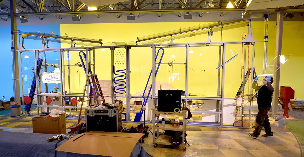 Photos LaunchPAD exhibit installation Local news