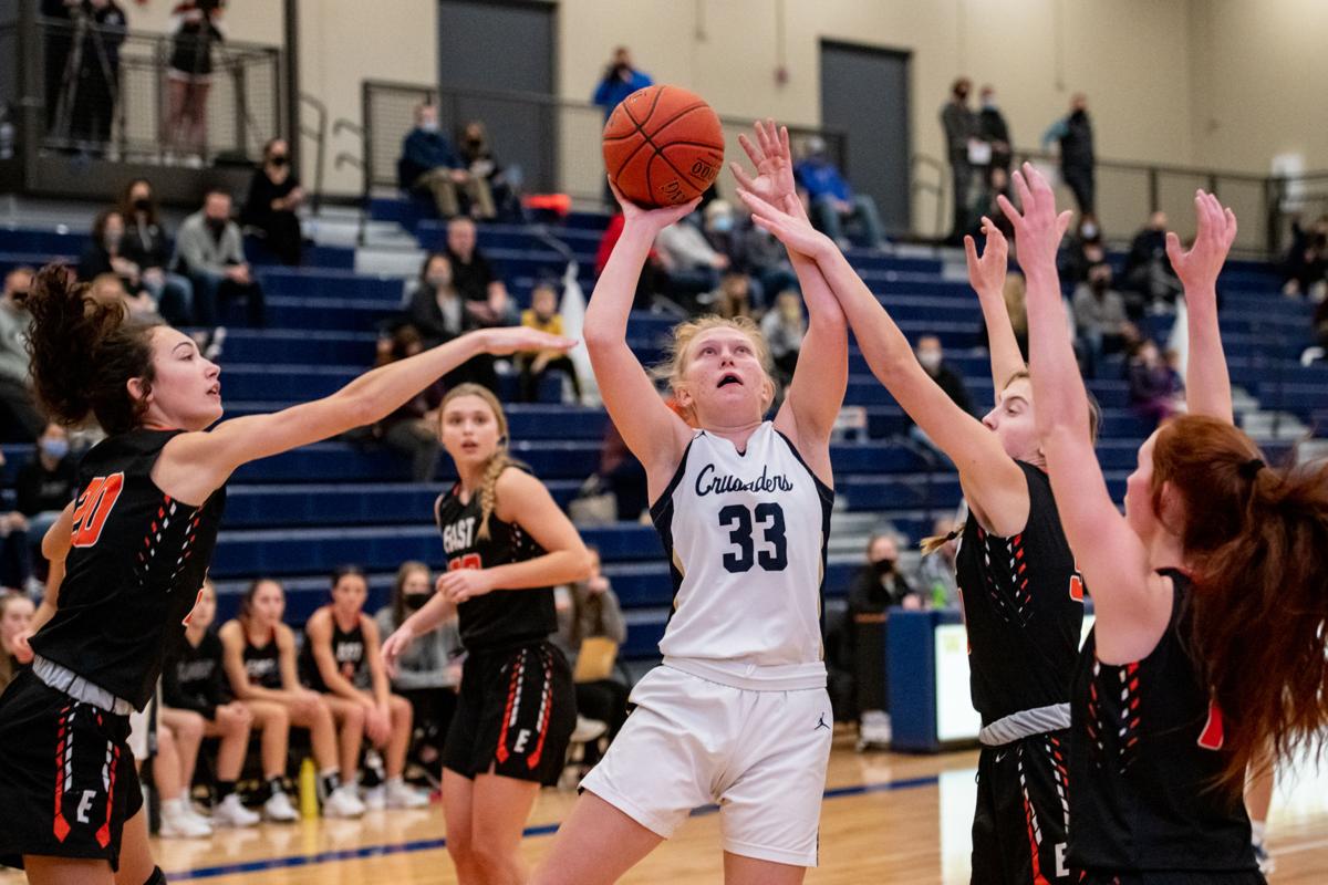 East vs Heelan basketball