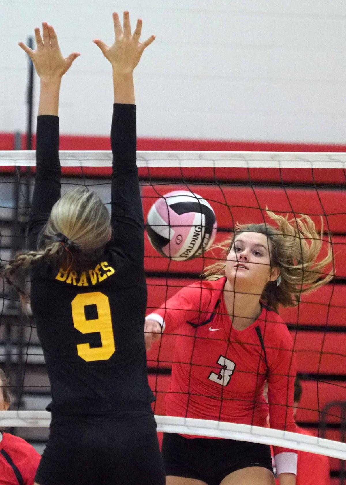 Cherokee at Le Mars Volleyball