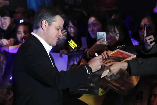 Matt Damon Defends Being Cast For Great Wall Movies Siouxcityjournal Com