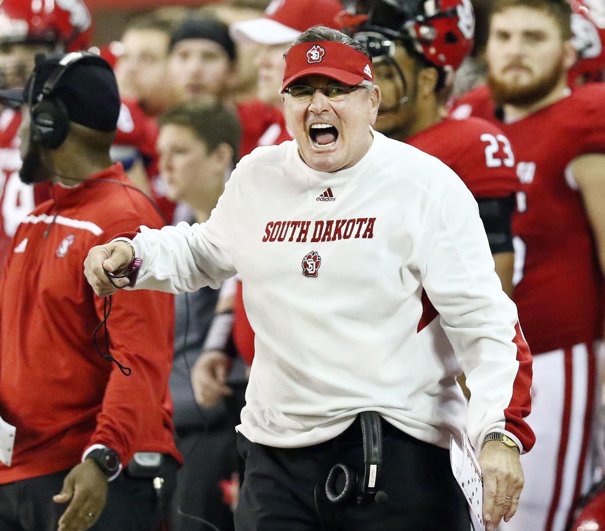 South Dakota Football Coach Joe Glenn Retires Football