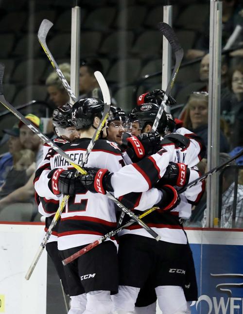 Chicago Steel at Musketeers hockey Clark Cup game 2