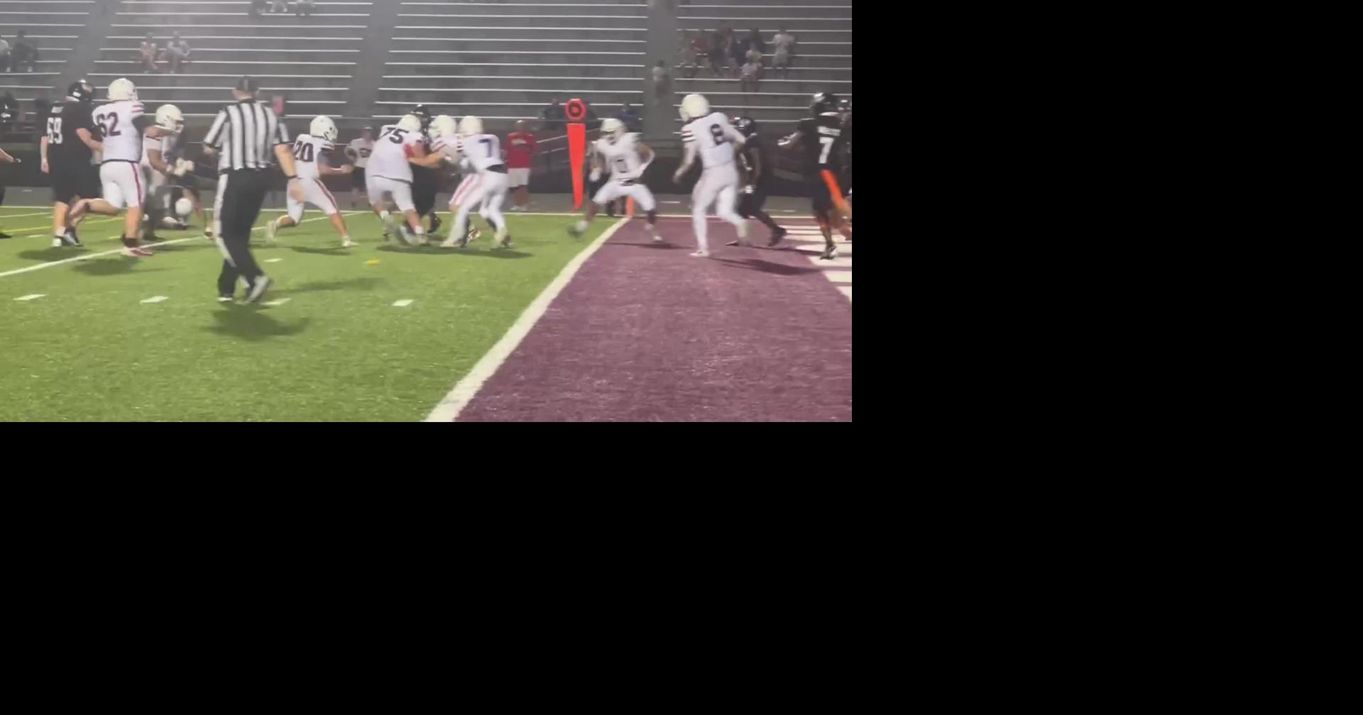 VIDEO: West's Tavin Irvine runs 7 yards for a TD against SSC
