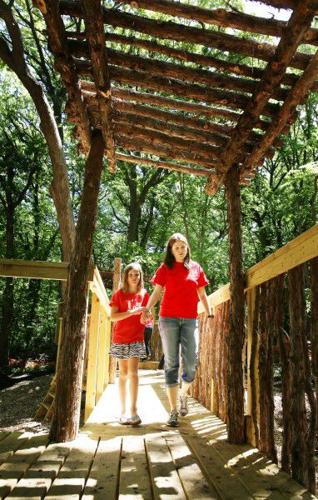Dorothy Pecaut Nature Center Discovery Forest Nature Playscape