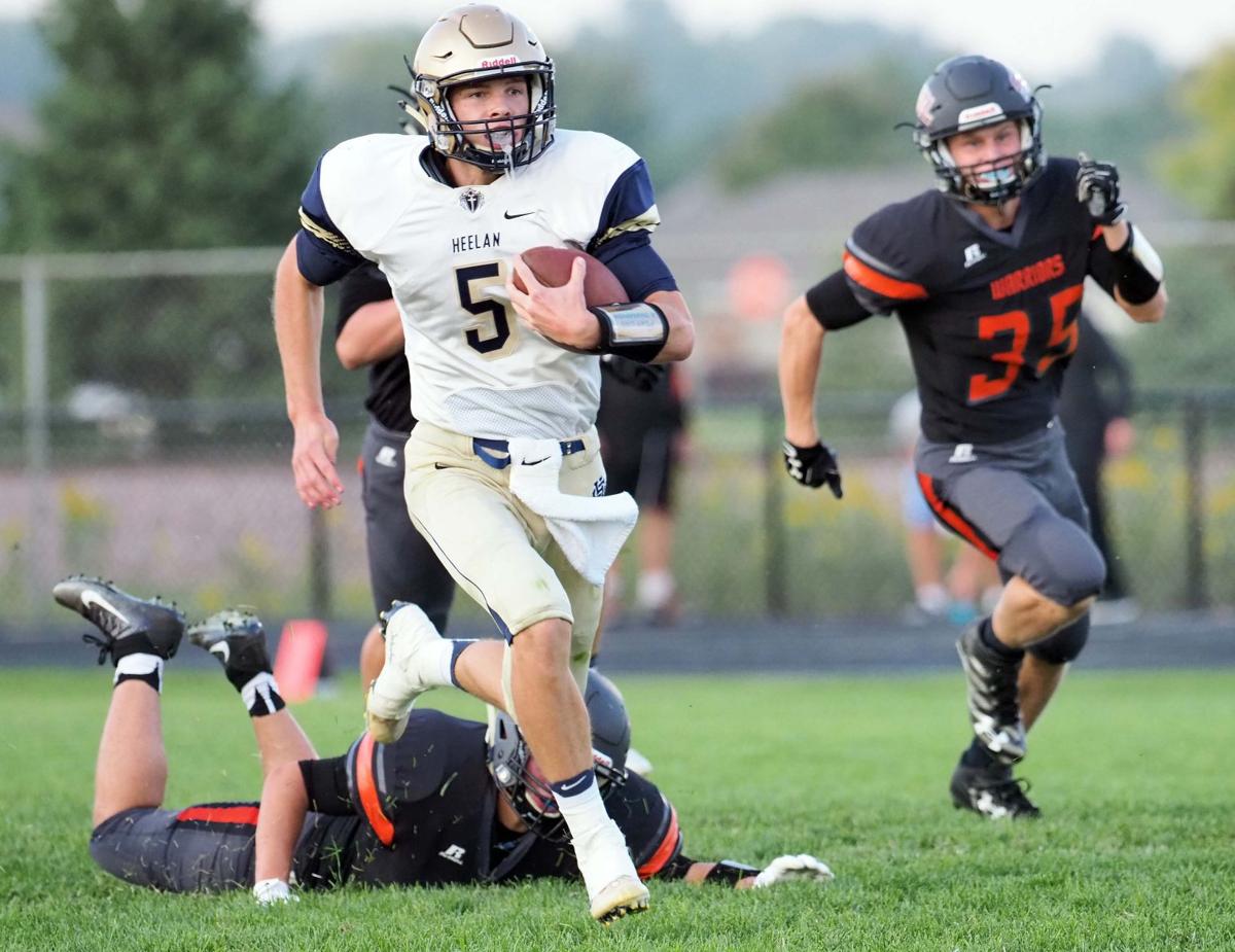 Heelan at Sergeant Bluff-Luton football