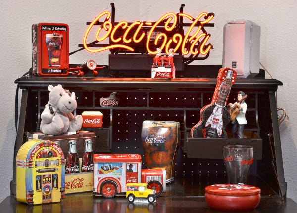 Coca-Cola collector Marylee Brygger