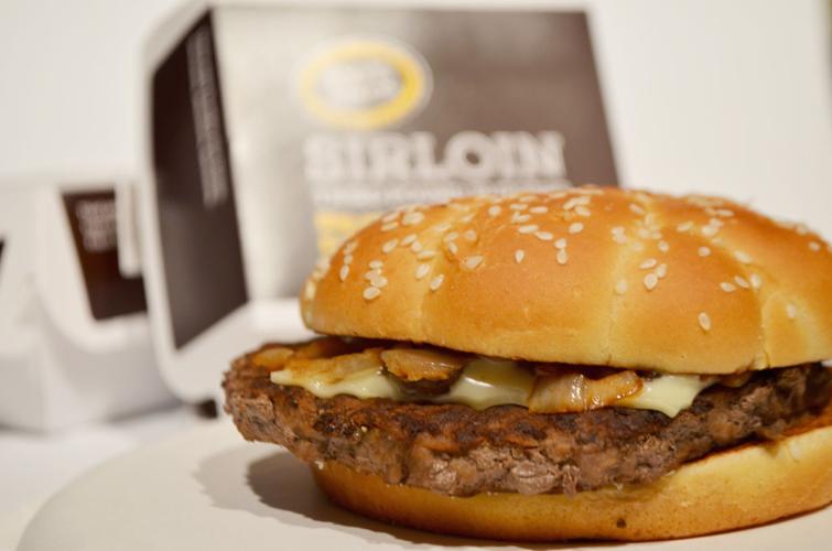 McDonald sirloin burger McMasterpiece or McMeh