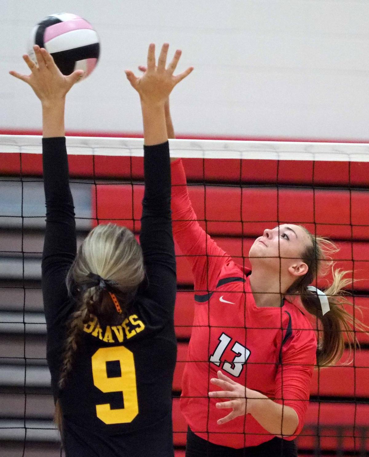Cherokee at Le Mars Volleyball