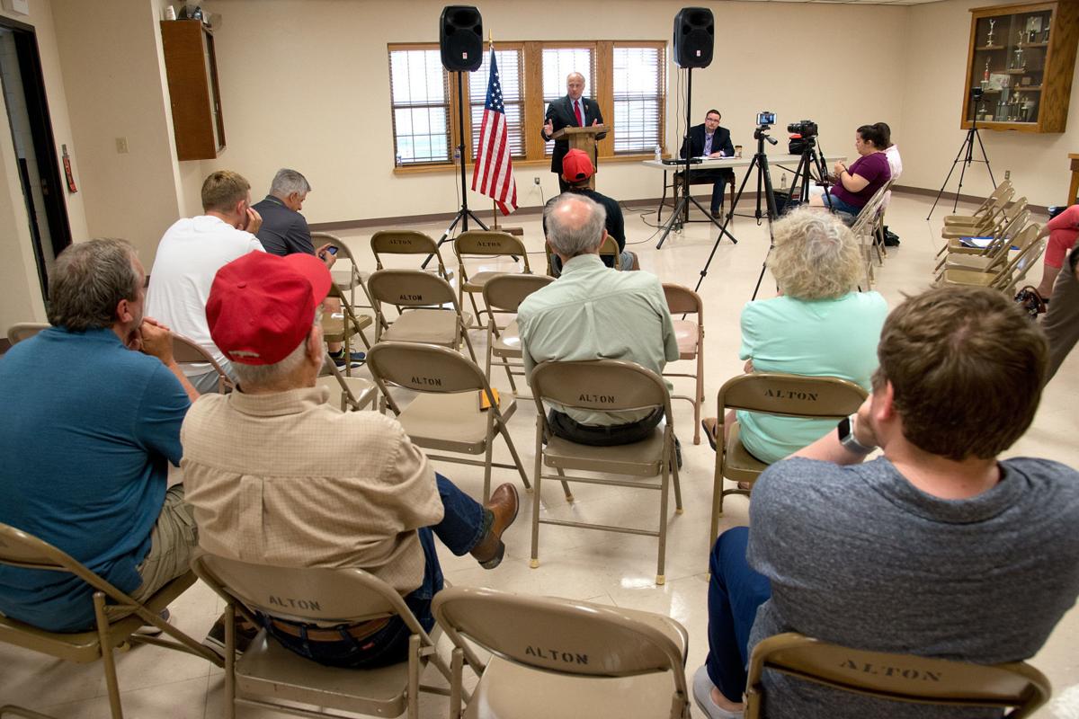Steve King Alton Town Hall