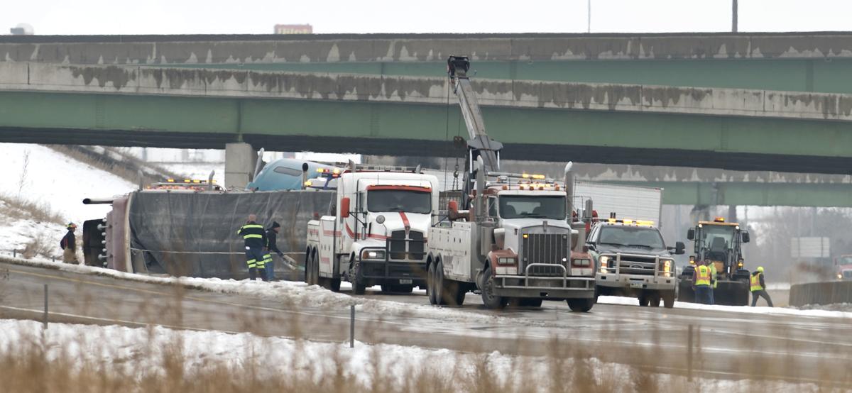 Semi crash closes northbound I29 in Sioux City Local news