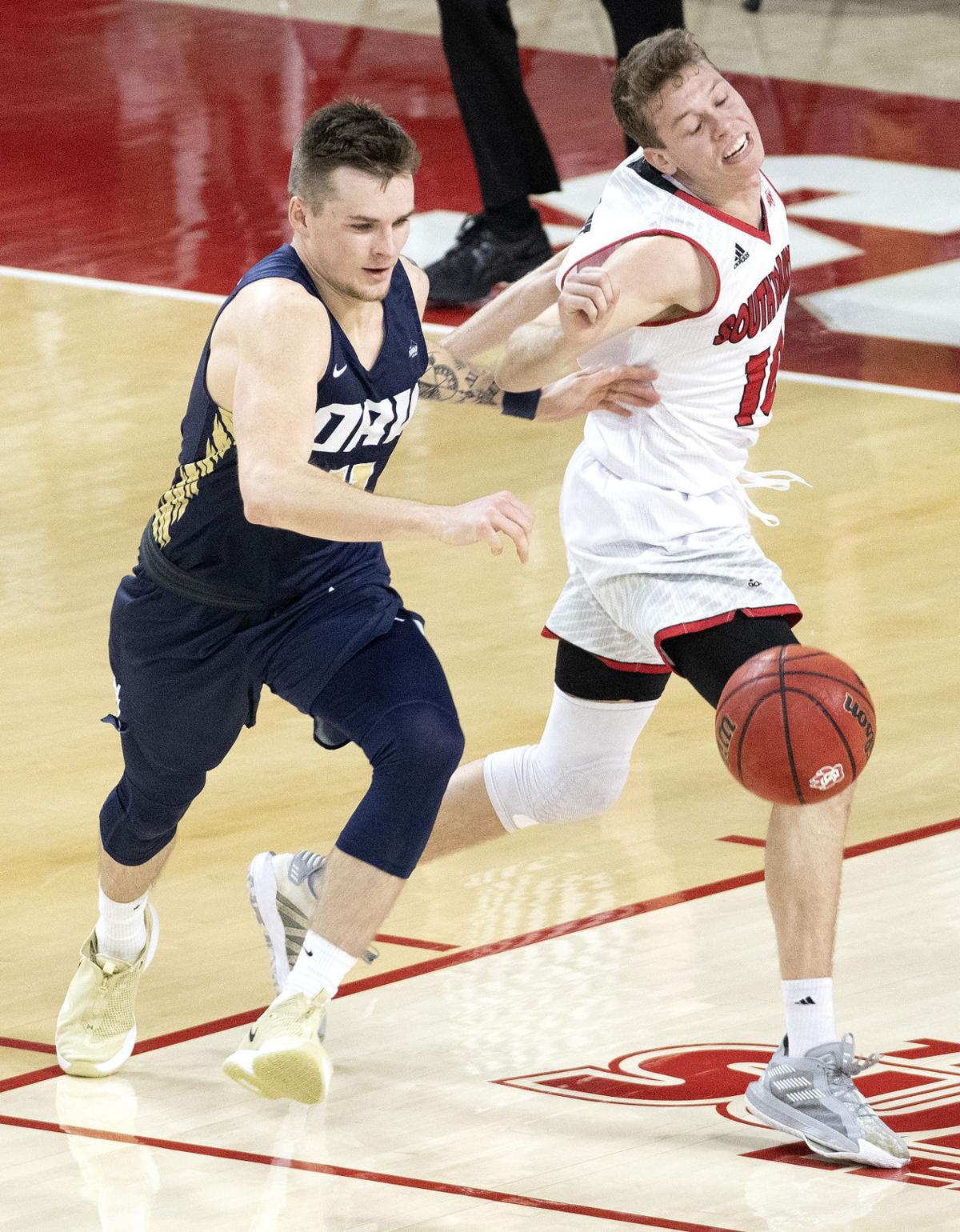 USD vs Oral Roberts men's basketball