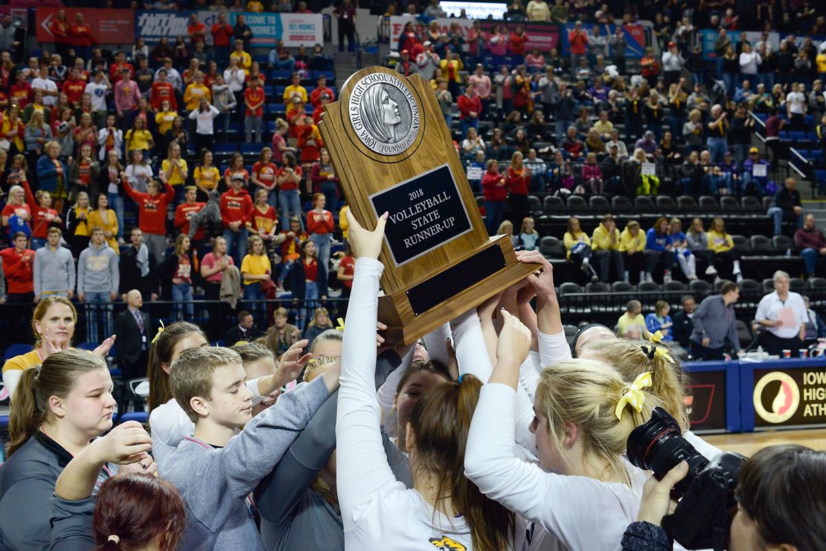 Iowa State Volleyball 3A Tipton vs. Kuemper Catholic