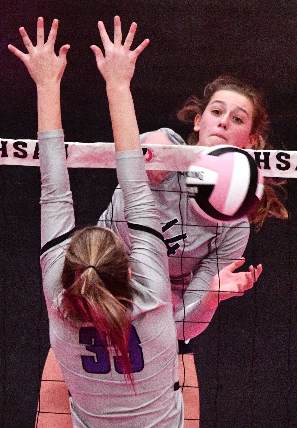 Pleasant Valley vs Iowa City Liberty state volleyball