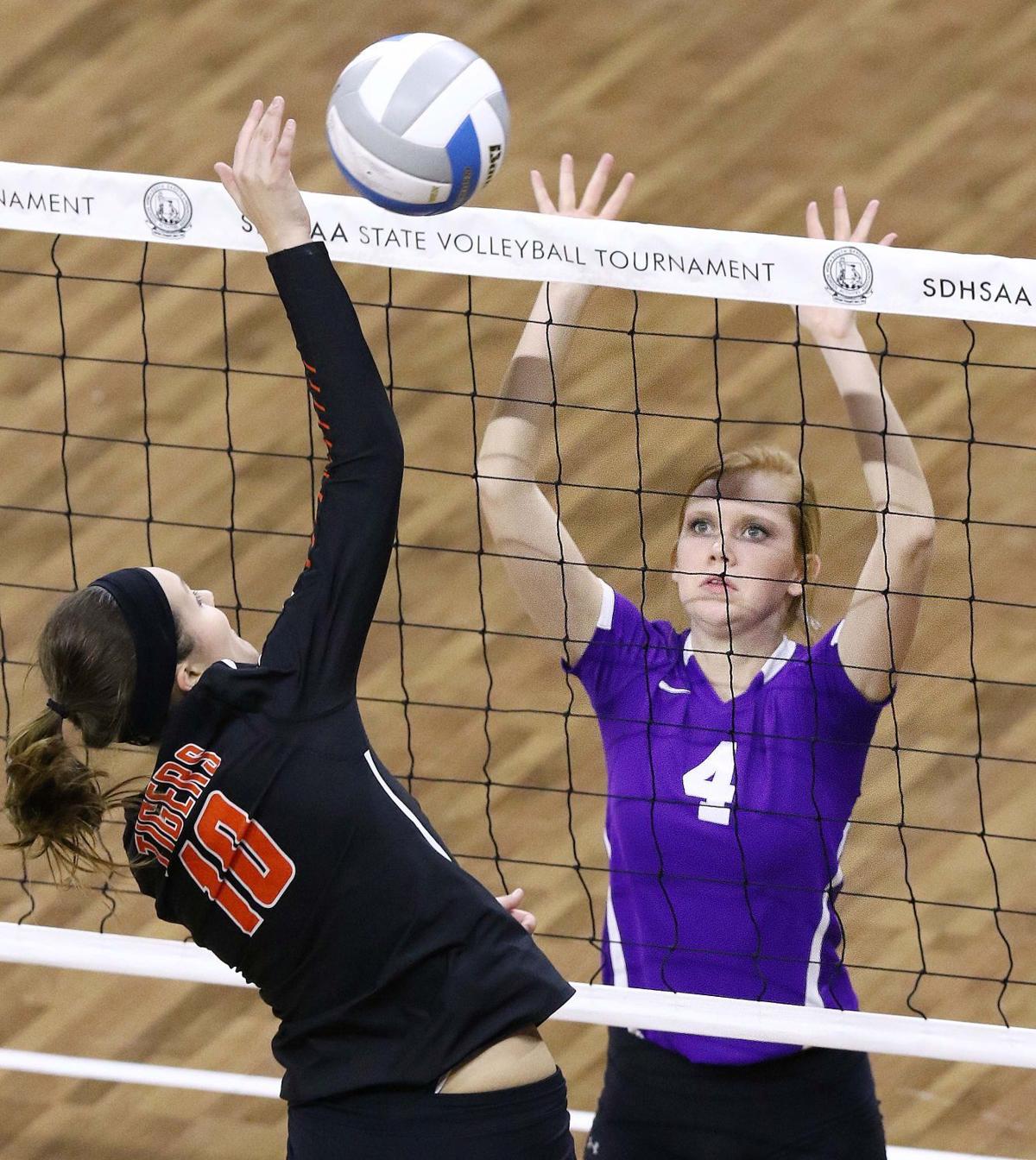 Photos Dakota Valley vs MobridgePollock South Dakota state volleyball 111915 Dakota Valley