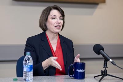 Amy Klobuchar talks policy