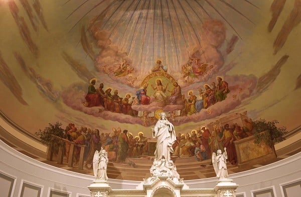 Restoration of St. Joseph Catholic Church after its fire
