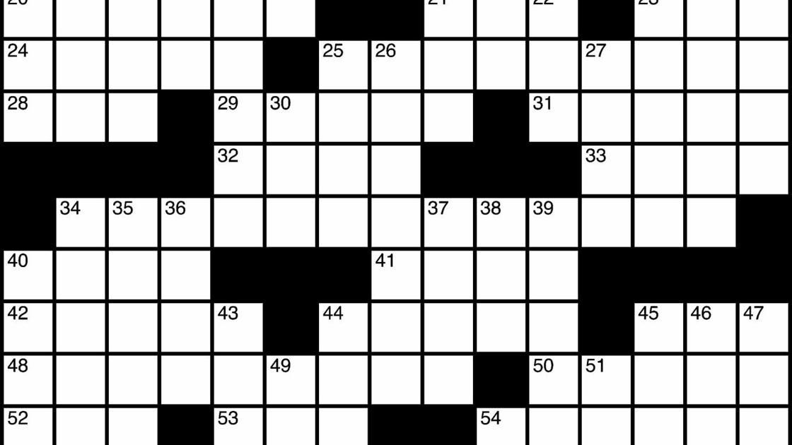 Crossword Weekender Siouxcityjournal Com
