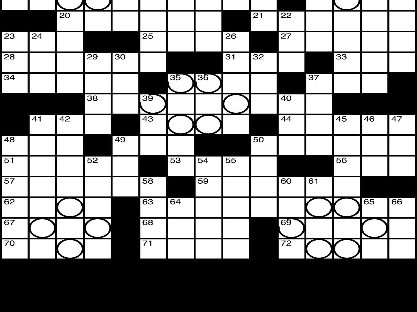 Crossword 6/3