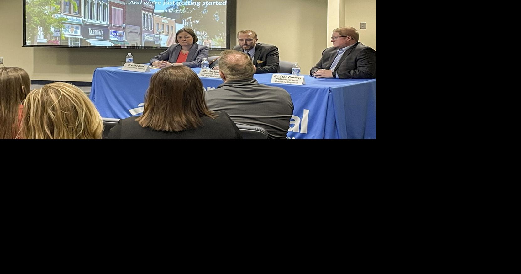 Iowa Attorney General Brenna Bird talks opioid abuse prevention at