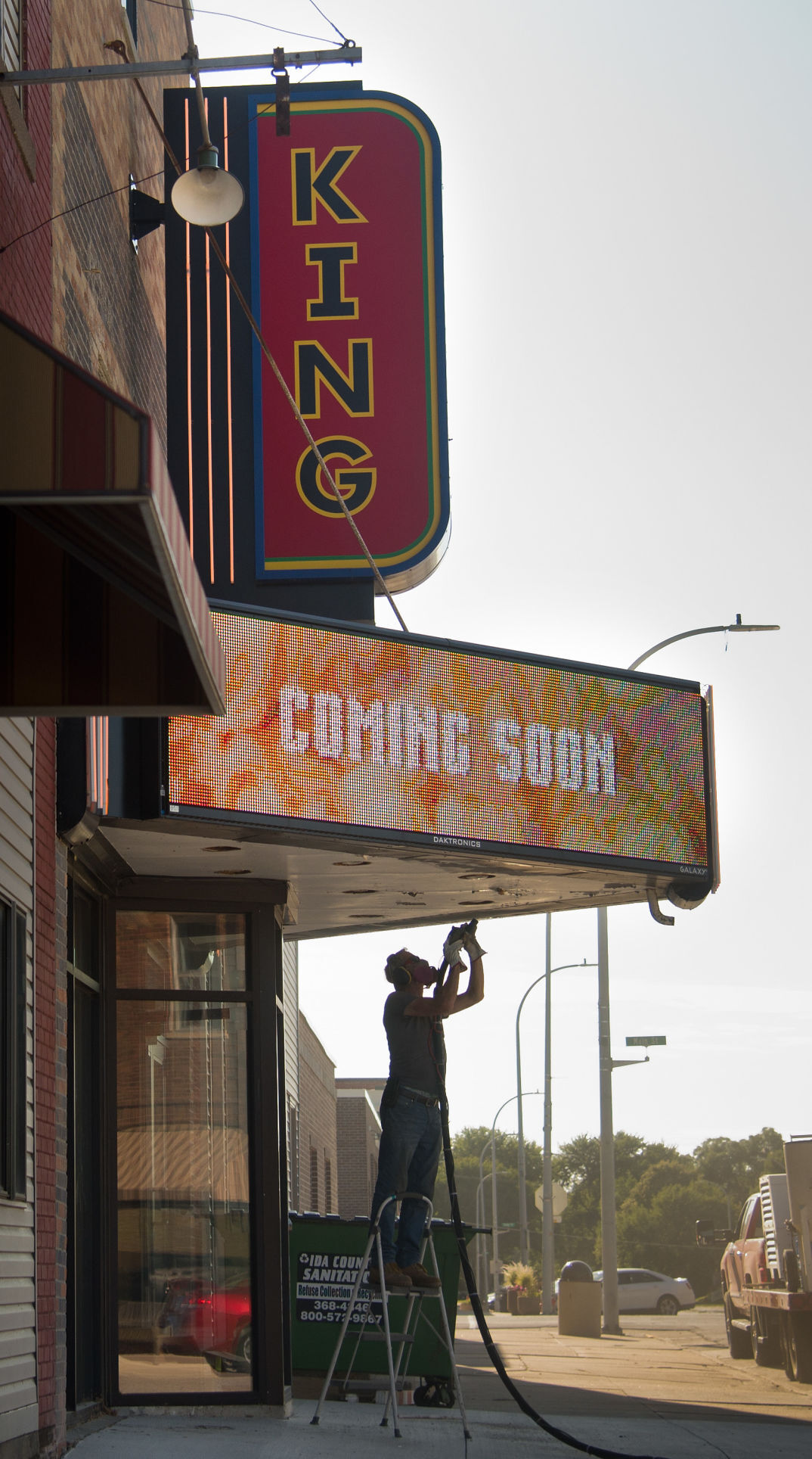 Rebirth Ida Grove's King Theatre ready to show movies again State