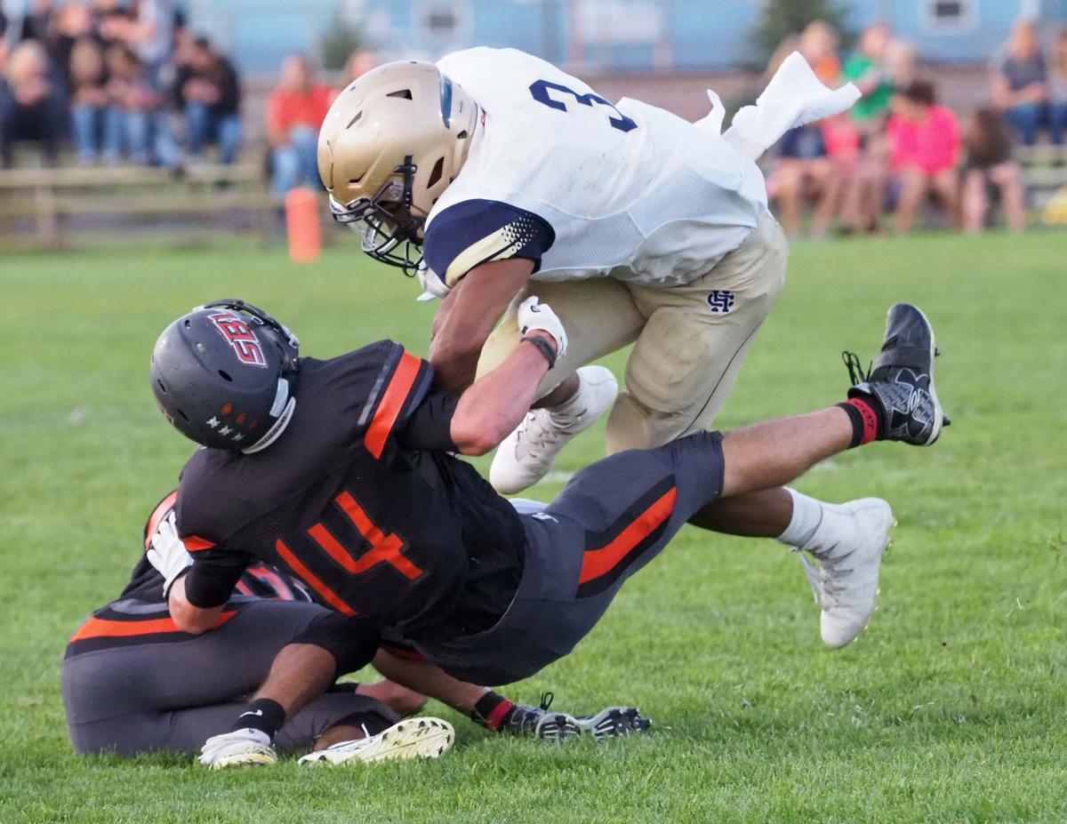 Heelan at Sergeant Bluff-Luton football