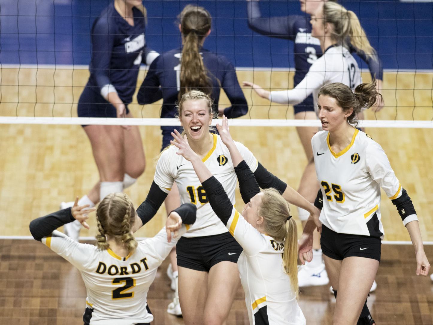Dordt Jamestown Women S Volleyball Win National Quarterfinal Matches College Sports Siouxcityjournal Com State Volleyball Tournament 2022 Iowa