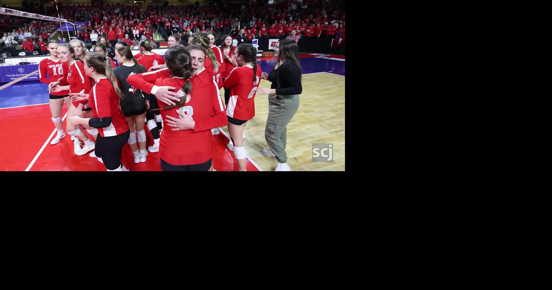 Indiana Wesleyan wins the 2023 NAIA Women's volleyball championship
