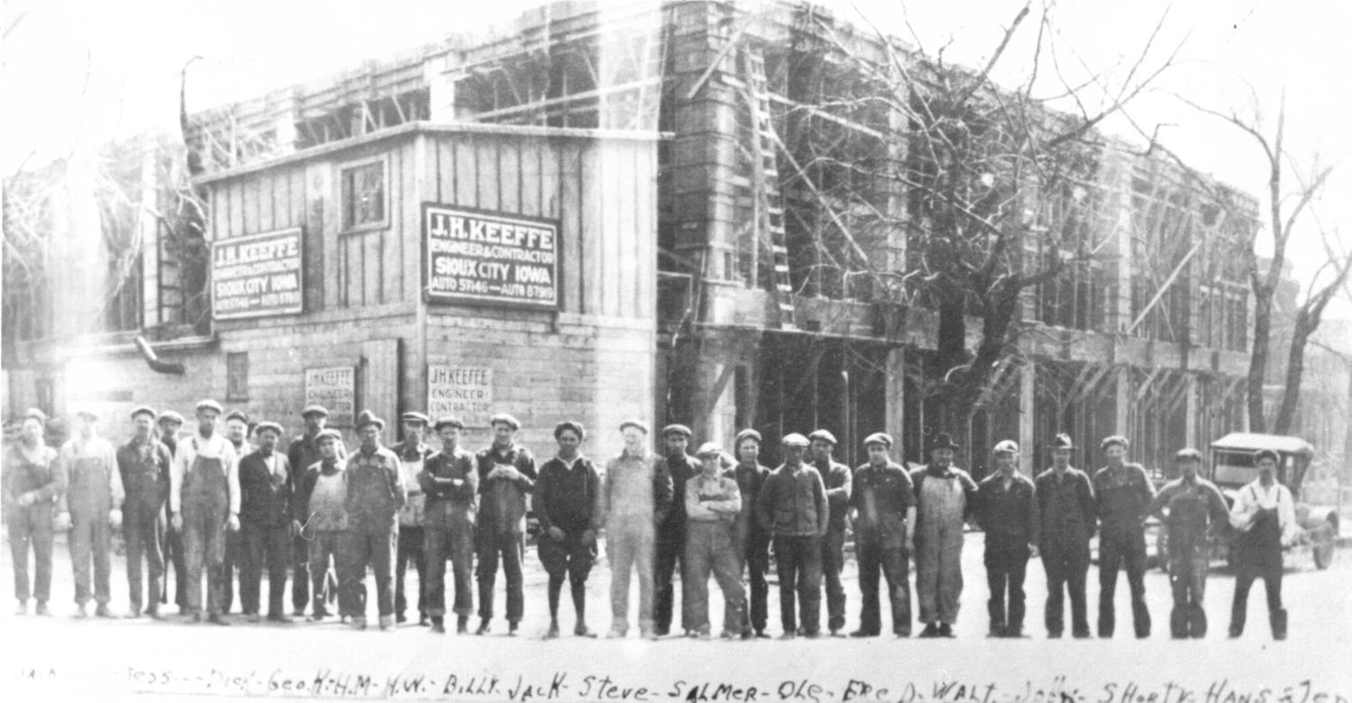 From the Journal archives | 1926: Construction of new telephone building progressing