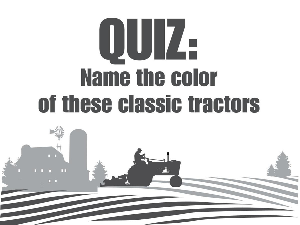 Quiz Tractor Colors Data