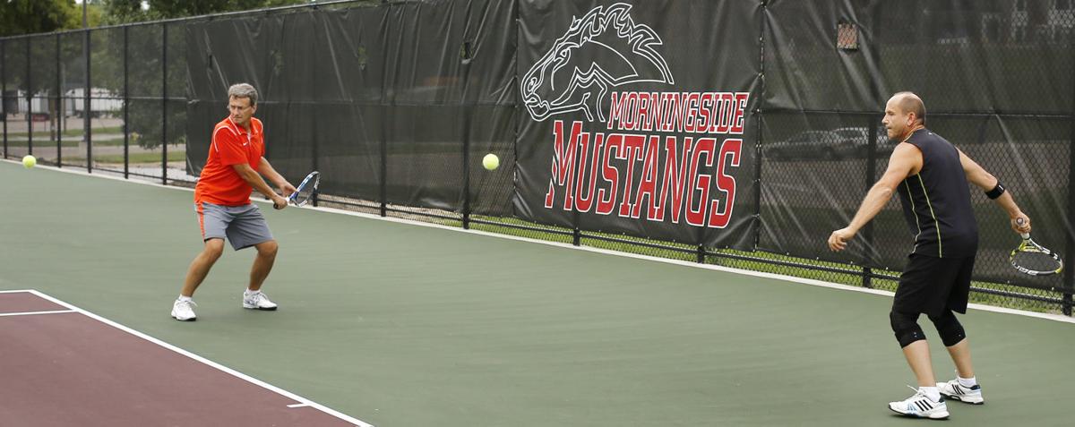 Lewis Park tennis courts much improved after renovations News