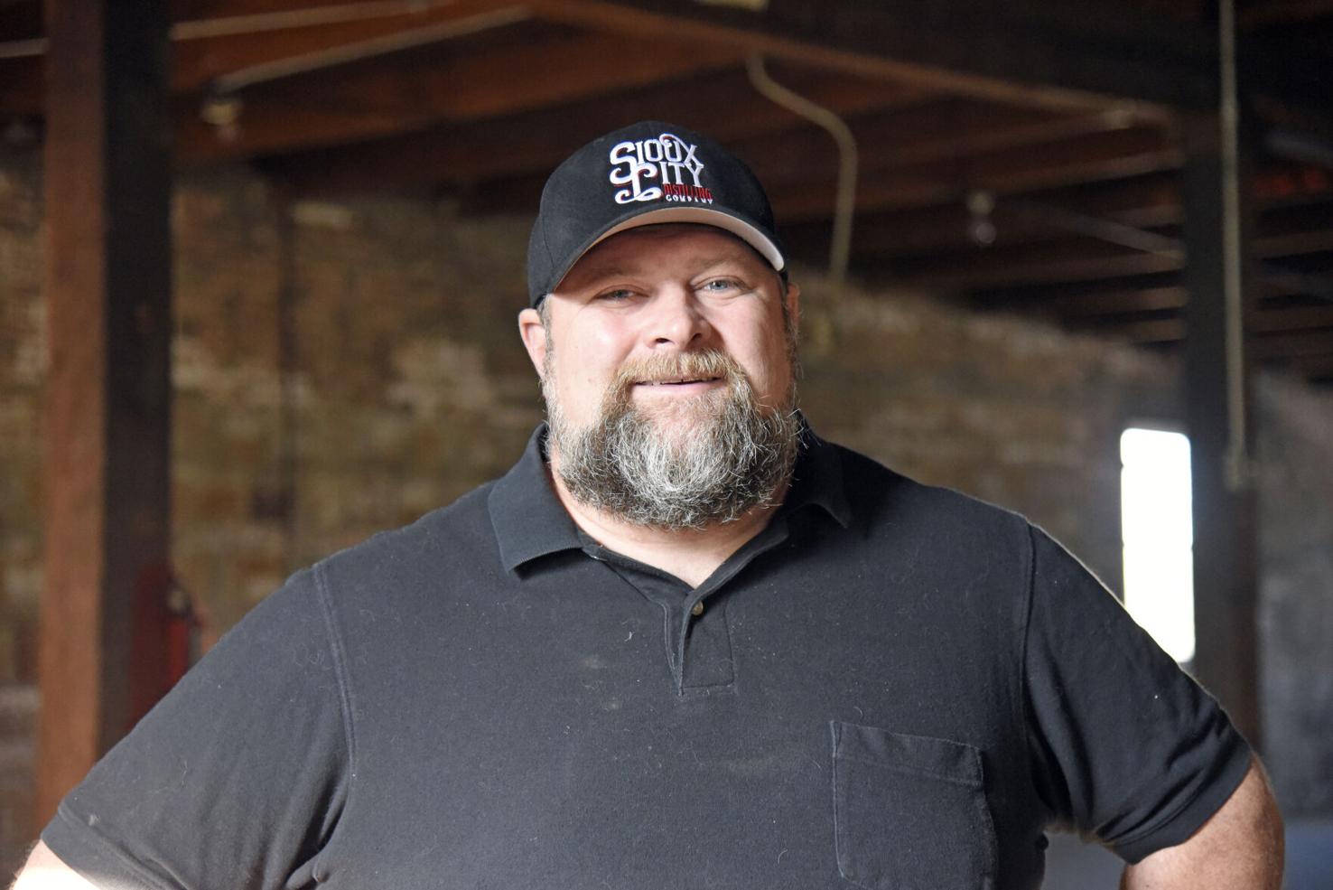 Sioux City Distilling Co.'s Austin Foster is in high spirits