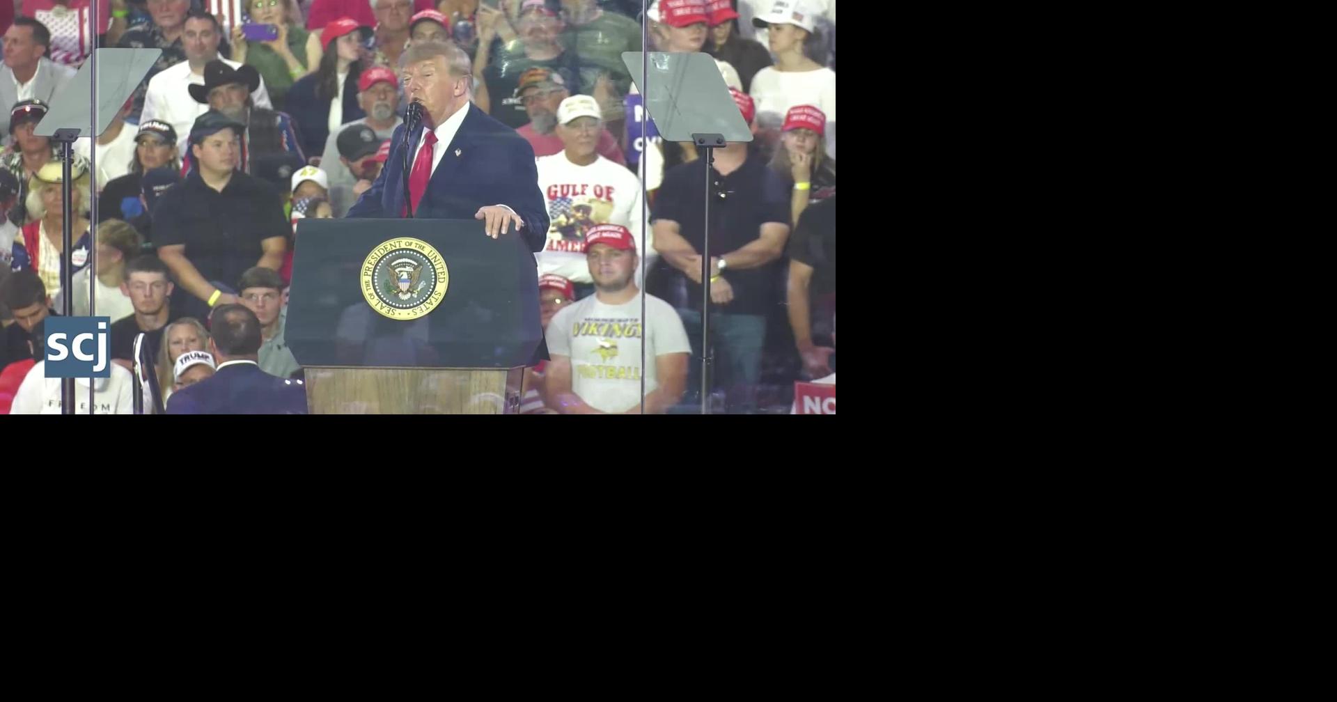 Video: President Trump's rally remarks