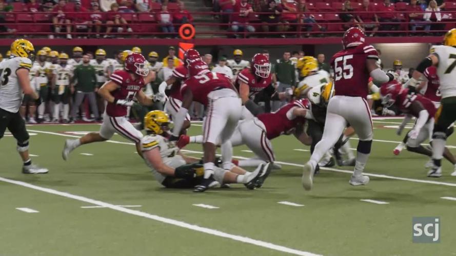 South Dakota's offense stalls in second half against North Dakota State