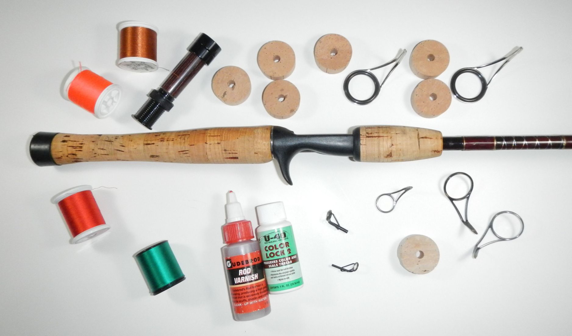 building fishing rods