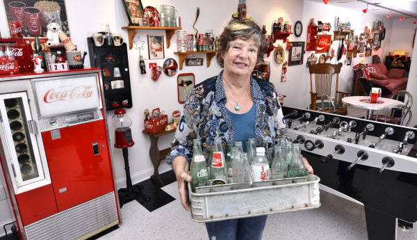 Coca-Cola collector Marylee Brygger