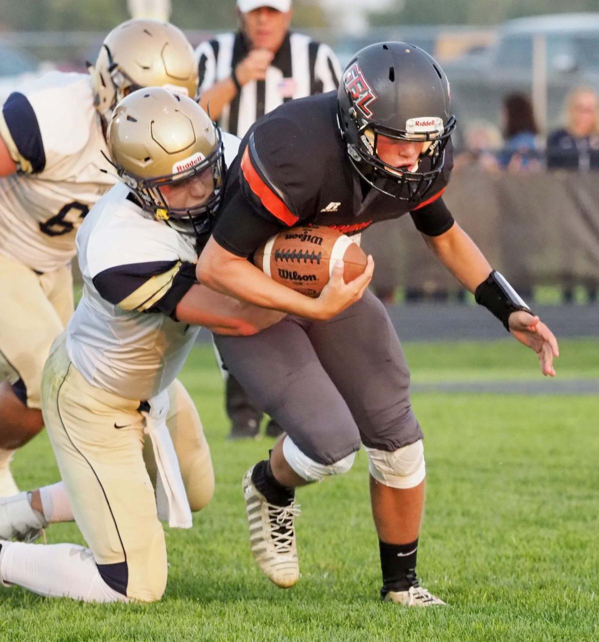 Heelan at Sergeant Bluff-Luton football