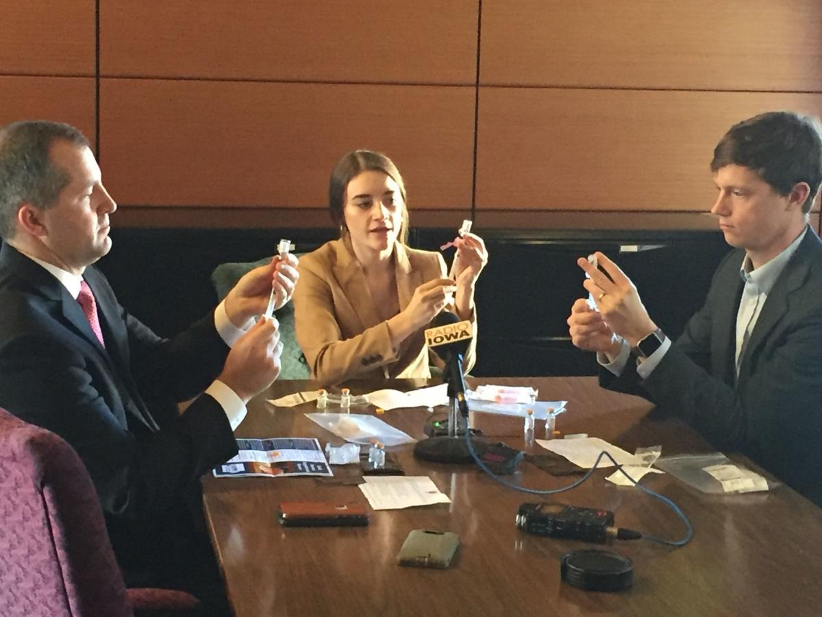 Naloxone training at Iowa Capitol
