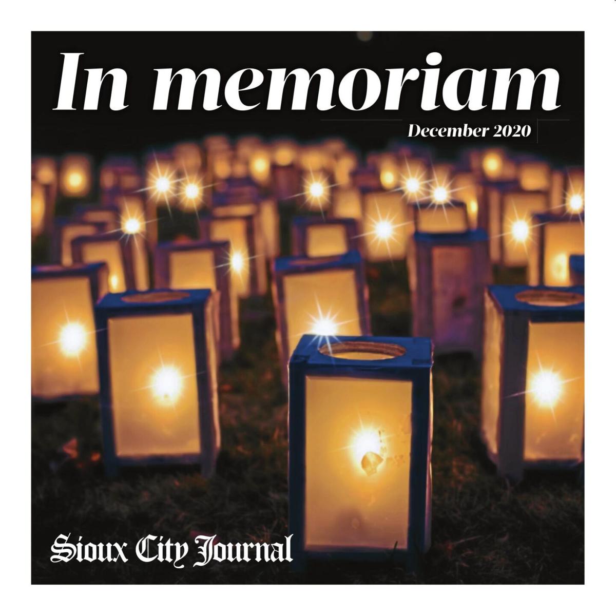 In Memoriam December 2020