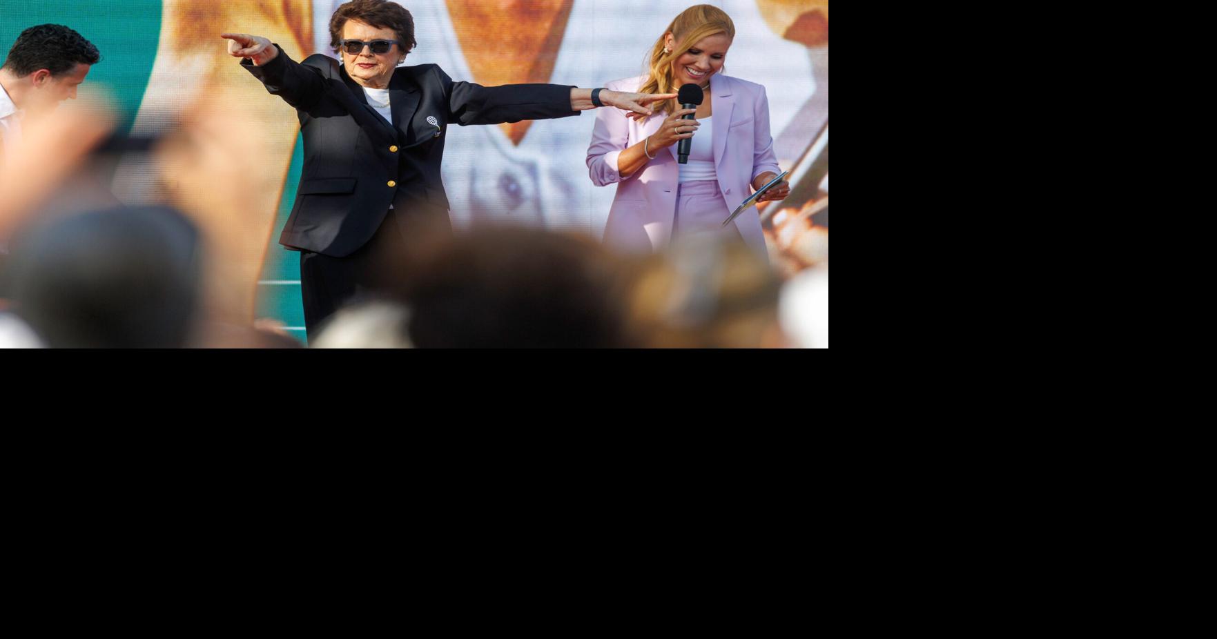 Billie Jean King sees growing opportunities in women’s sports
