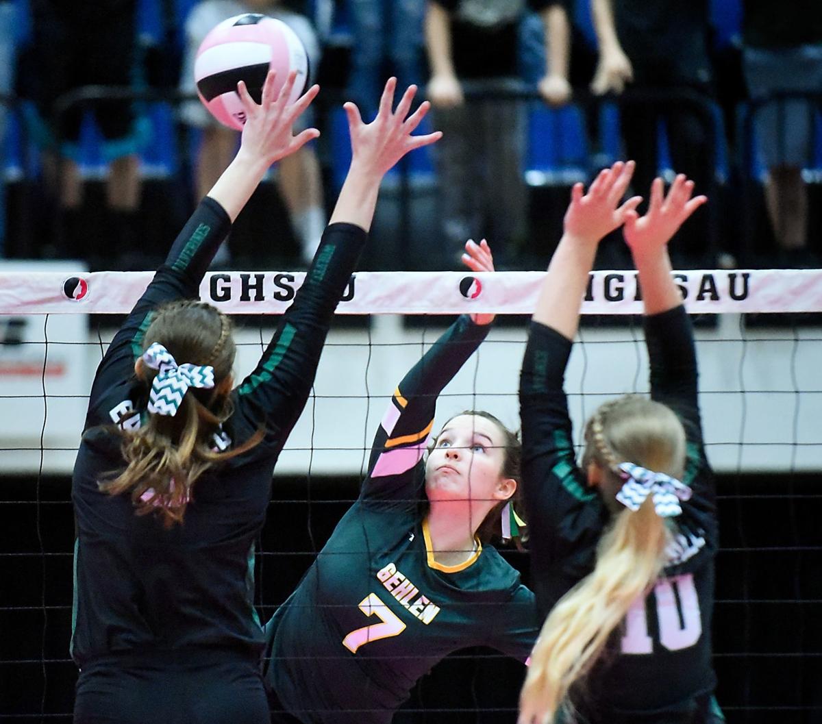 Iowa State Volleyball Gehlen Catholic vs. East Mills