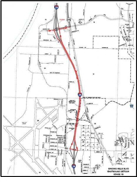 Parts of Singing Hills Boulevard to close Tuesday | Local Briefs ...