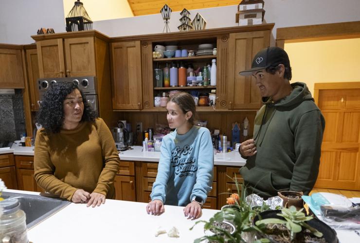 A busy family